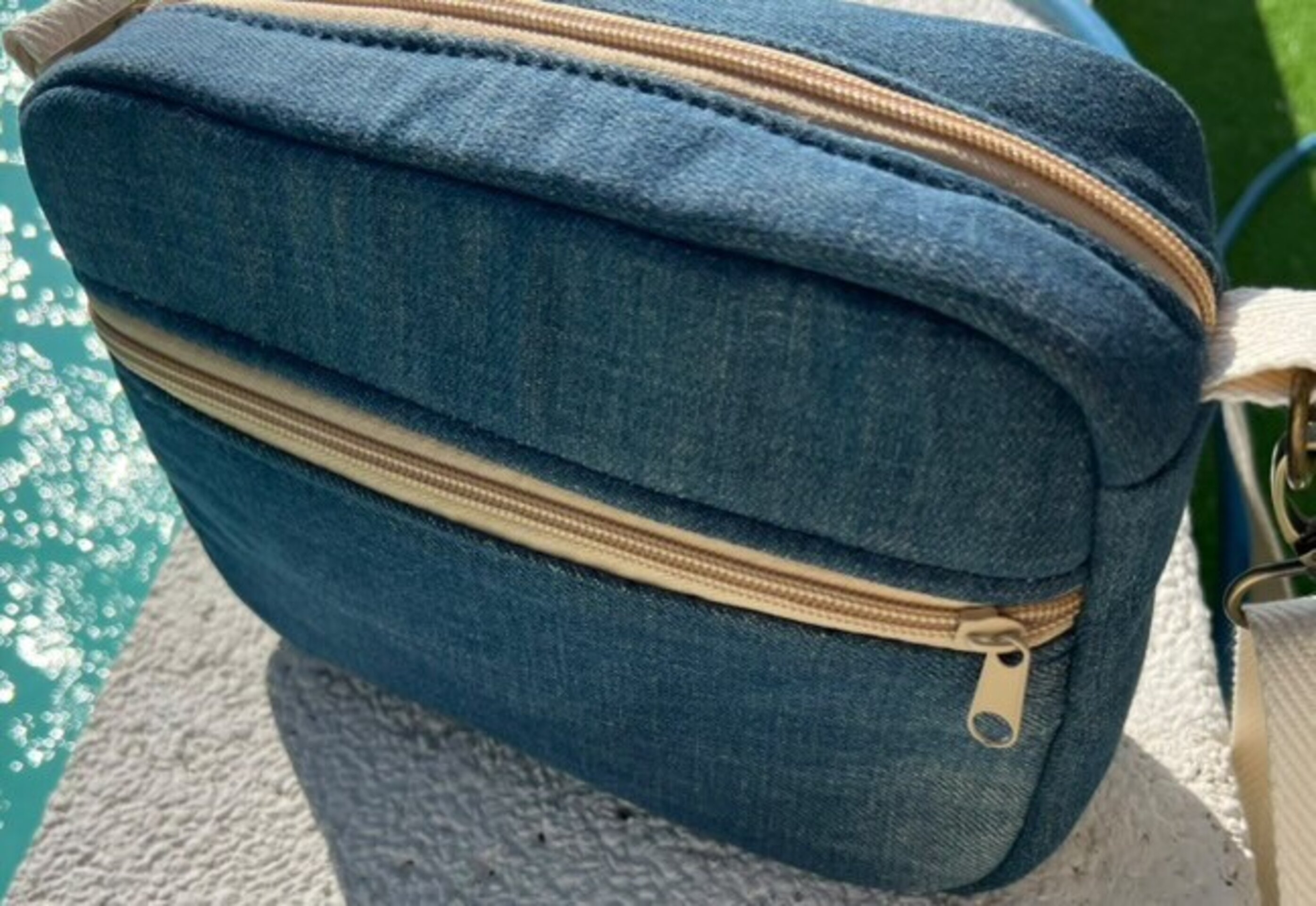 Bolso mini denim up - 3